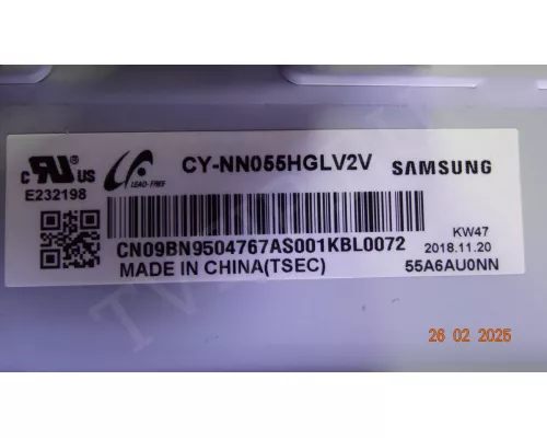 BN41-02635B BN94-13275E Samsung UE55NU7140U BN41-02635B BN94-13275E Samsung UE55NU7140U