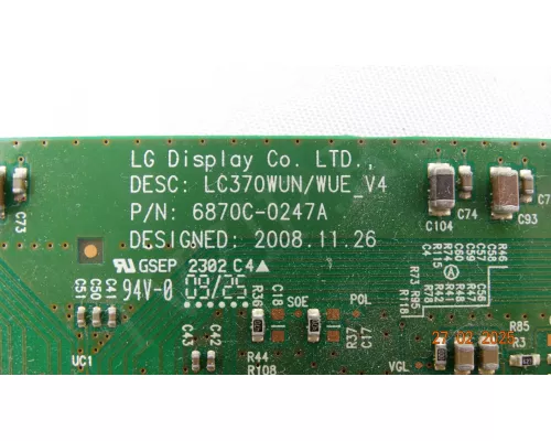 6870C-0247A LG 37LF2510 6870C-0247A LG 37LF2510