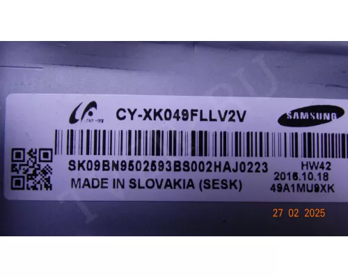 BN41-02504A BN94-10929D Samsung UE49KS9000U BN41-02504A BN94-10929D Samsung UE49KS9000U