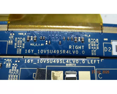 Планки матрицы 16Y_10VSU49SL4LV0.0 16Y_10VSU49SR4LV0.0 Планки матрицы 16Y_10VSU49SL4LV0.0 16Y_10VSU49SR4LV0.0