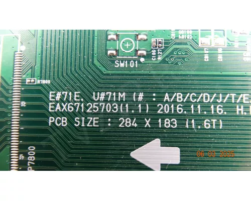 EAX67125703(1.1) EBU63888705 EBT64600801 LG 65SJ950V EAX67125703(1.1) EBU63888705 EBT64600801 LG 65SJ950V