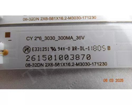 08-32DN 2X6-581X16.2-M3030-171230 ERISSON 32LES60T2