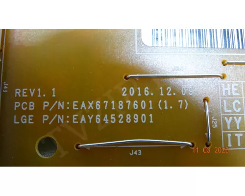 EAX67187601(1.7) LG 49SJ810V EAX67187601(1.7) LG 49SJ810V
