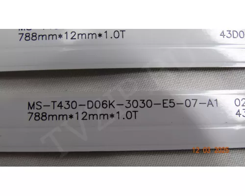 MS-T430-D06K-3030-E5-07-A1 MANYA 43MU05BS