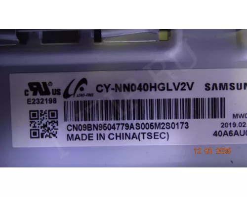 BN44-00974A SAMSUNG UE40NU7140U