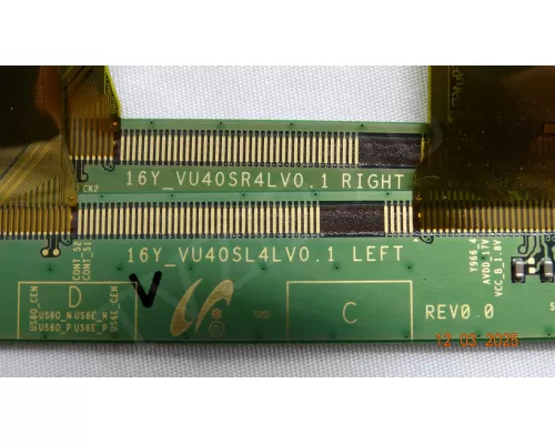 Планки матрицы 16Y_VU40SL4LV0.1 16Y_VU40SR4LV0.1