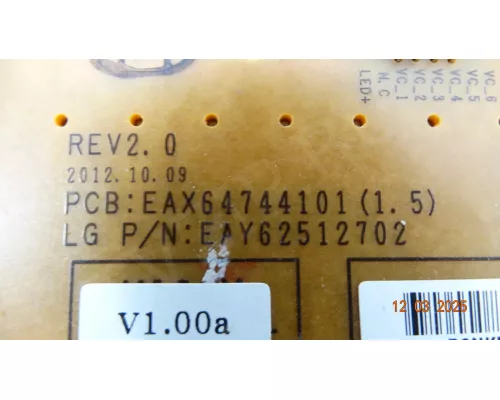 EAX64744101(1.5) LG 42LM761T EAX64744101(1.5) LG 42LM761T