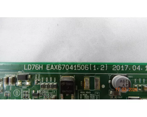 EAX67041506(1.2) EBU64424114 LG 43LJ510V EAX67041506(1.2) EBU64424114 LG 43LJ510V