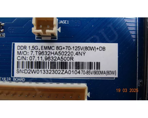 CV9632H-A50 VR 58VU02BS CV9632H-A50 VR 58VU02BS