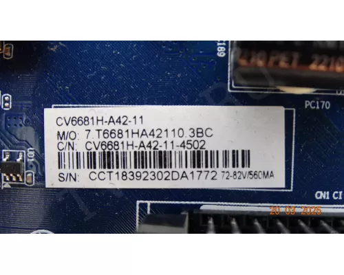 CV6681H-A42 DEXP F43H8000Q/G погнут тюнер CV6681H-A42 DEXP F43H8000Q/G погнут тюнер