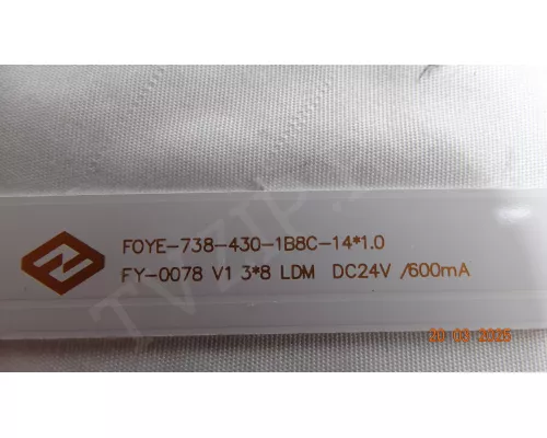 FOYE-738-430-1B8C-14X1.0 DEXP F43H8000Q/G