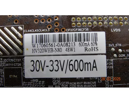 TP.V56.PB816 FUSION FLTV-32B100 вздуто три конденсатора TP.V56.PB816 FUSION FLTV-32B100 вздуто три конденсатора