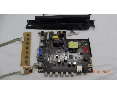 TP.V56.PB816 FUSION FLTV-32B100 вздуто три конденсатора TP.V56.PB816 FUSION FLTV-32B100 вздуто три конденсатора