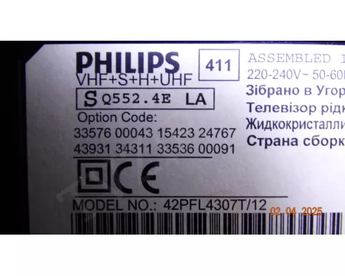 65323v2-MB/65333v2-SB PHILIPS 42PFL4307T/12 65323v2-MB/65333v2-SB PHILIPS 42PFL4307T/12