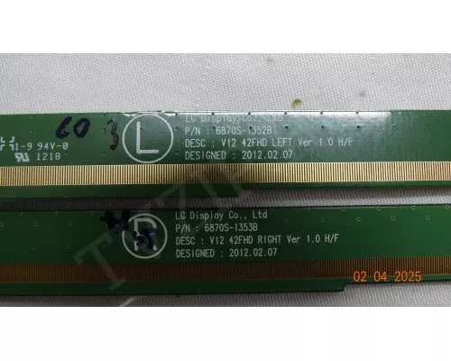 6870S-1352B 6870S-1353B PHILIPS 42PFL4307T/12 6870S-1352B 6870S-1353B PHILIPS 42PFL4307T/12