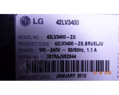 Корыто в сборе с LED подсветкой LG 42LV3400 Корыто в сборе с LED подсветкой LG 42LV3400