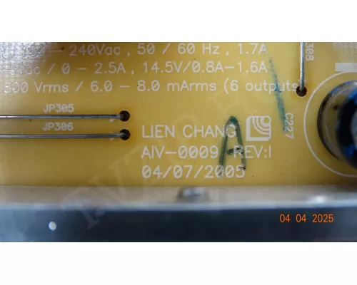AIV-0009 REV:1 TOSHIBA 20CL7R