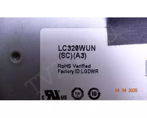 Корыто в сборе с подсветкой LG 32CS560 Корыто в сборе с подсветкой LG 32CS560