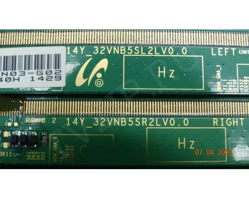 Планки матрицы 14Y_32VNB5SR2LV0.0 14Y_32VNB5SL2LV0.0
