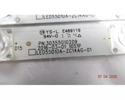 LED55D10A-ZC14AG-01 TELEFUNKEN TF-LED55S37T2S4 нет двух планок LED55D10A-ZC14AG-01 TELEFUNKEN TF-LED55S37T2S4 нет двух планок