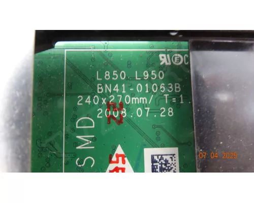 BN41-01063B BN94-02102D SAMSUNG LE40A856S1M