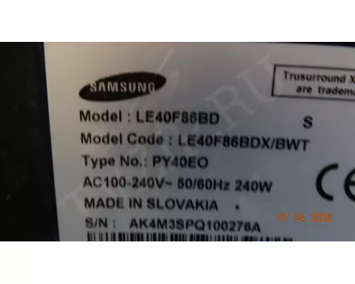 BN41-00944A SAMSUNG LE40F86BD BN41-00944A SAMSUNG LE40F86BD