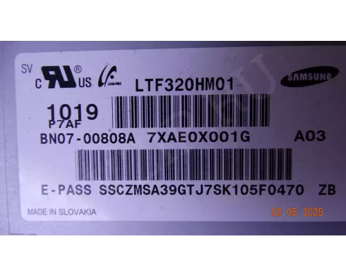 F60MB4C2LV0.6 SAMSUNG LE32C550J1W F60MB4C2LV0.6 SAMSUNG LE32C550J1W