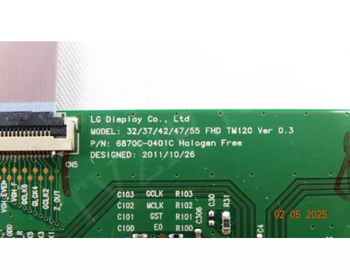 6870C-0401C LG 42LM3400 6870C-0401C LG 42LM3400