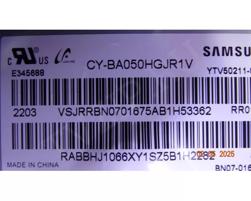 CV500U3-L01-XR-2 CV500U3-L01-XL-2 SAMSUNG UE50AU7100U CV500U3-L01-XR-2 CV500U3-L01-XL-2 SAMSUNG UE50AU7100U