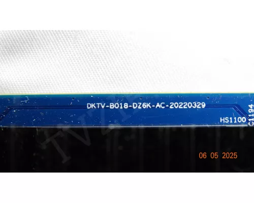 DKTV-8018-DZ6K-AC-20220329 XIAOMI L75M9-SP DKTV-8018-DZ6K-AC-20220329 XIAOMI L75M9-SP