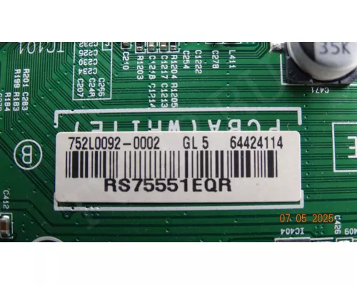 EAX67041505(1.0) EBU64424114 LG 43LJ515V следы ремонта EAX67041505(1.0) EBU64424114 LG 43LJ515V следы ремонта