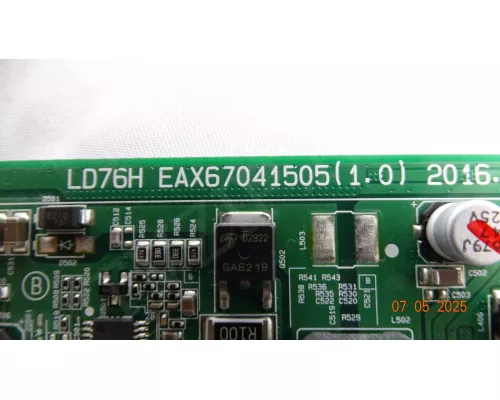 EAX67041505(1.0) EBU64424114 LG 43LJ515V следы ремонта EAX67041505(1.0) EBU64424114 LG 43LJ515V следы ремонта