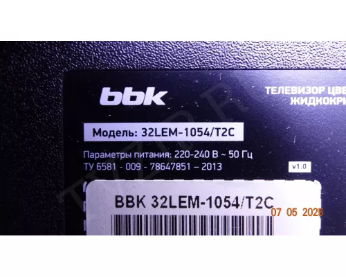 6B01M002L800X BBK 32LEM-1054/T2C 6B01M002L800X BBK 32LEM-1054/T2C