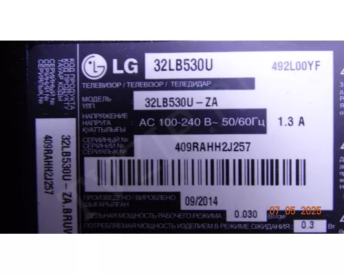 EAX64905001(2.8) LG 32LB530U EAX64905001(2.8) LG 32LB530U