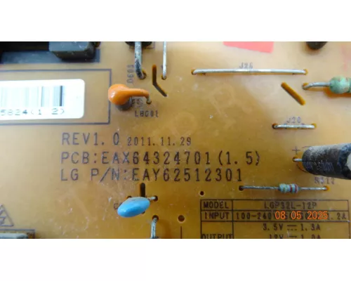 EAX64324701(1.5) LG 32LS3500 EAX64324701(1.5) LG 32LS3500