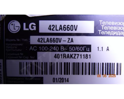 EAX64797004(1.1) EBU62158529 LG 42LA660V EAX64797004(1.1) EBU62158529 LG 42LA660V
