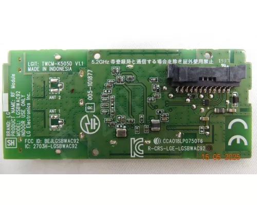 Wi-Fi EAT64454802 TWCM-K505D для телевизоров LG Wi-Fi EAT64454802 TWCM-K505D для телевизоров LG