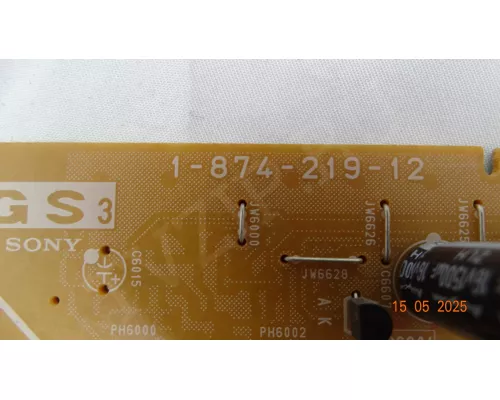 1-874-219-12 SONY KDL-37P3000