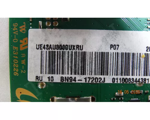 BN41-02844B BN94-17202J SAMSUNG UE50AU8000U BN41-02844B BN94-17202J SAMSUNG UE50AU8000U
