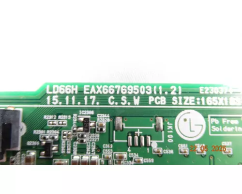 EAX66769503(1.2) EBU63666705 LG 43LH604V