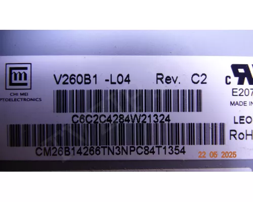 V260B1-C04 SAMSUNG LE26A330J1 V260B1-C04 SAMSUNG LE26A330J1