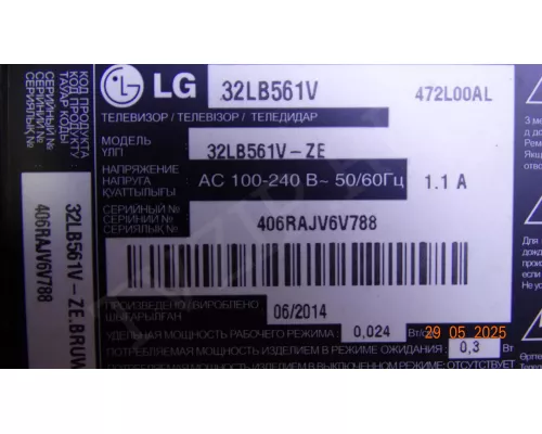 6870C-0488A LG 32LB561V