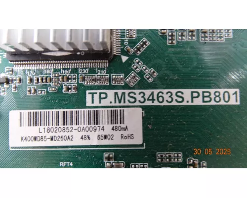 TP.MS3463S.PB801 PHILIPS 40PFS4052/60 TP.MS3463S.PB801 PHILIPS 40PFS4052/60