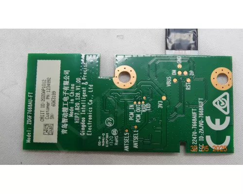 Wi-Fi ZDGF7668AU-FT DEXP U55F8000H Wi-Fi ZDGF7668AU-FT DEXP U55F8000H