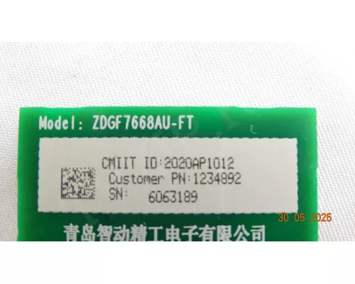Wi-Fi ZDGF7668AU-FT DEXP U55F8000H Wi-Fi ZDGF7668AU-FT DEXP U55F8000H