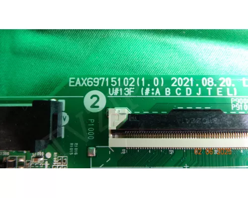 EAX69715102(1.0) EBU66833907 43UP75006LF