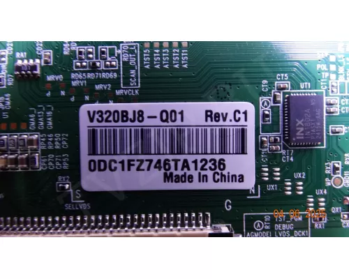 Планки матрицы V320BJ8-Q01 REV.C1