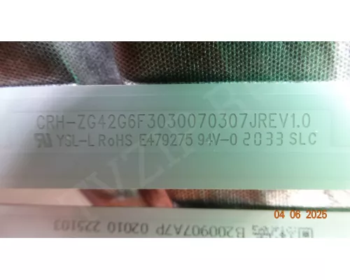CRH-ZG42G6F3030070307JREV1.0 SUPRA STV-LC43LT0055F CRH-ZG42G6F3030070307JREV1.0 SUPRA STV-LC43LT0055F
