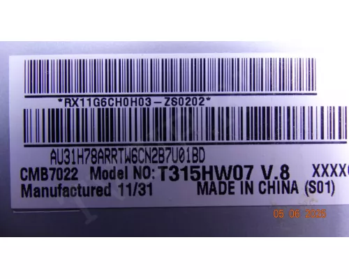 T460HW03 46T03-C0K LG 32LV3700