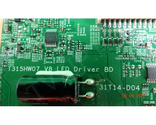 T315HW07 V8 LED 31T14-D04 LG 32LV3700